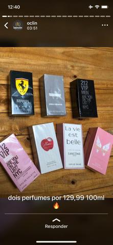 2 perfumes por 129,99