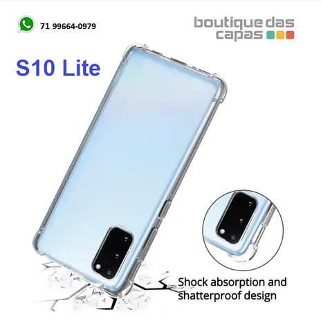 Capa tpu borda Anti Impacto samsung Galaxy S10 Lite 6.7 e xiaomi note 9s - Foto 2