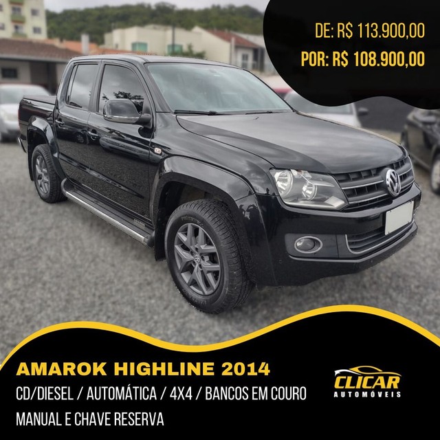 VW AMAROK HIGHLINE 2014 TDI 4X4