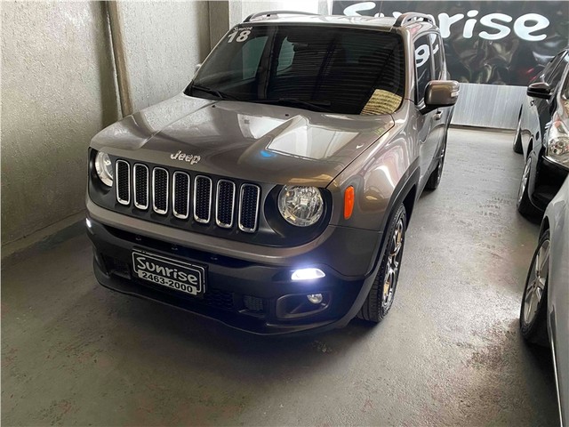 JEEP RENEGADE 2018 1.8 16V FLEX LONGITUDE 4P AUTOMÁTICO