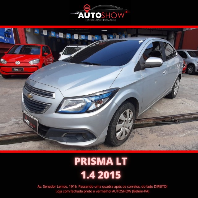 PRISMA 2015 1.4 LT AUTO SHOW VEÍCULOS TVC