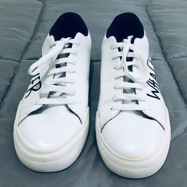 Muito Novo!!!) Tênis Sapatênis Branco Whatever (39) - Roupas e calçados -  Jardim Bela Vista, São José dos Campos 895914859 | OLX