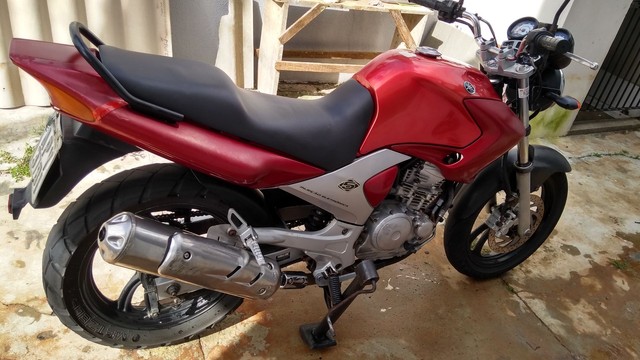 FAZER 250 2008 VENDO OU TROCO P CG BOLINHA