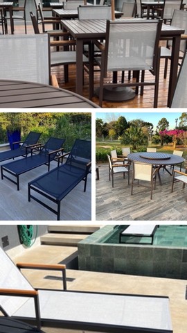 Combo piscina Canadá / tela Sling pvc - Foto 3