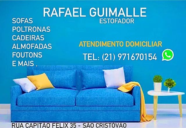 Estofador profissional . Atendemos em domicilio.