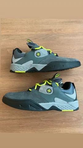 tênis dc shoes kalis s gray 40