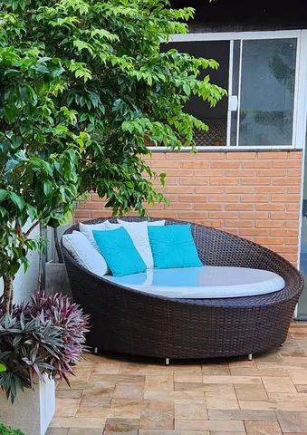 Chaise Concha 1,70m de fibra sintética (para área externa e interna) - Foto 2