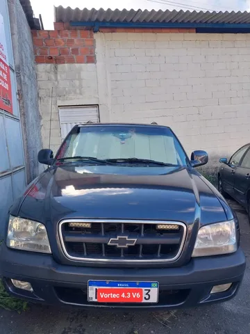 CHEVROLET - BLAZER - 2002/2003 - Azul - R$ 63.999,00 - Nova Eskina  Automóveis e Camionetes