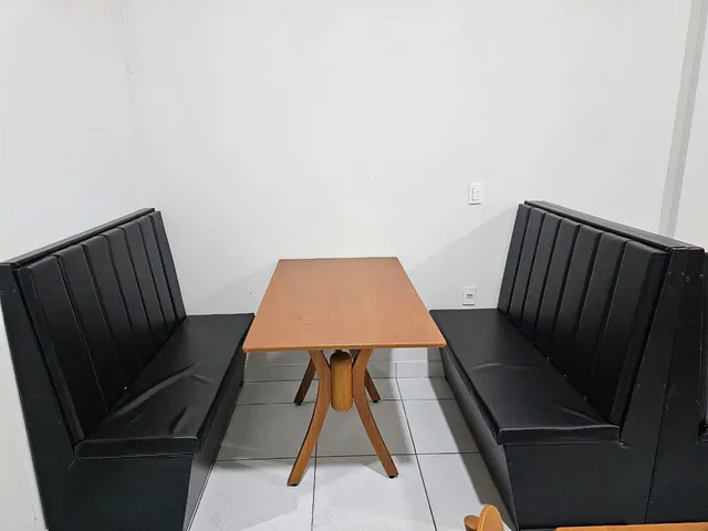 Booth para restaurante  Forte Comércio de Móveis de Decorações