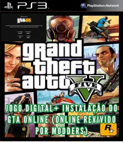 Ps3 + 12 Mil jogos + GTA 5 online + Pes 2024 - Videogames - Bela Vista, São  José 1247515583