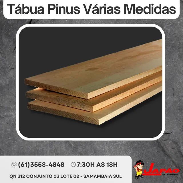 Tábua Pinus Várias Medidas em Oferta Especial Faça Seu Orçamento Pelo Whatsapp