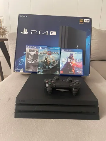 PS4 PRO EDIÇÃO LIMITADA GOD OF WAR - Videogames - Cidade dos Funcionários,  Fortaleza 1255044735