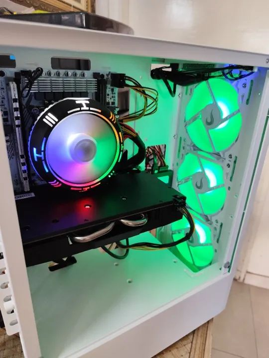 PC Gamer Xeon 2650 V4 16 Gigas Memória DDR4 SSD  Placa de Vídeo RX 580 8 Gigas Somos Loja - Foto 6