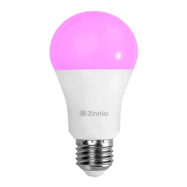 Lampada Inteligente Zinnia Crux CR90, 9W, Bluetooth, RGB, Branco, ZNS-ZNCR09W-RGBC01 - Foto 2