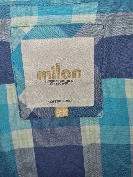 Camisa xadrez para bebê, tam. M  - Foto 4
