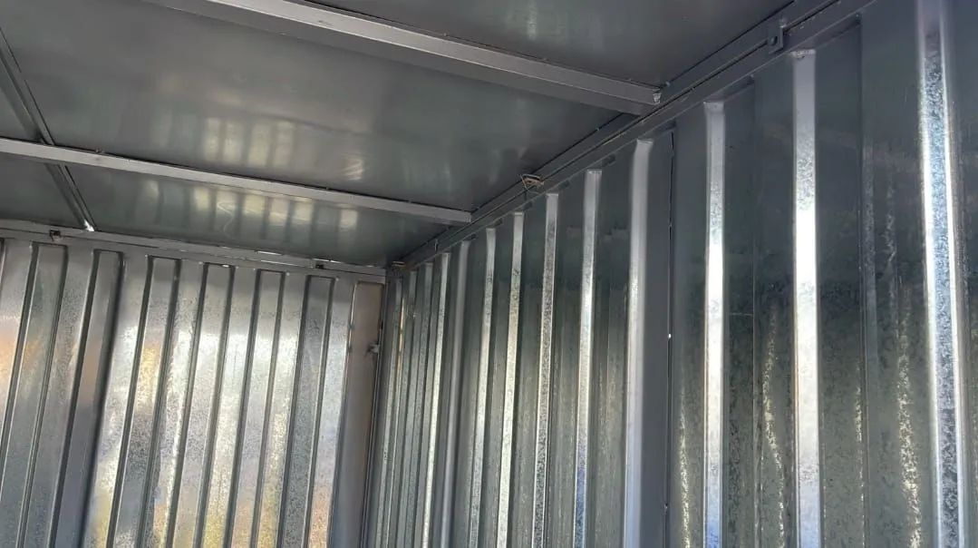 Container Almoxarifado obra 3Metros pintado e sem pintura - Foto 3