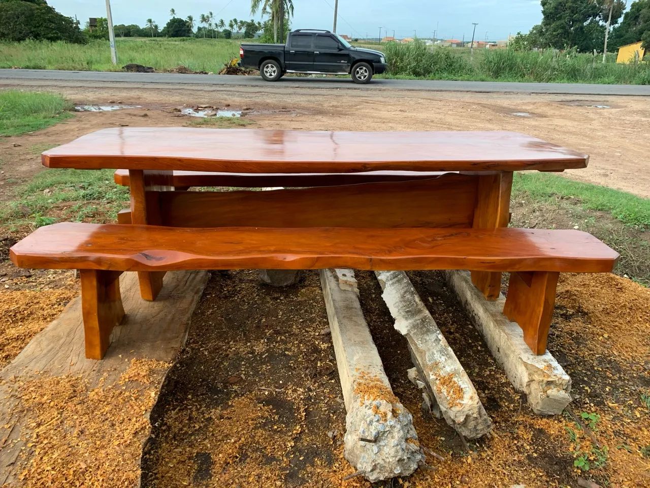 Mesa rústica  - Foto 2