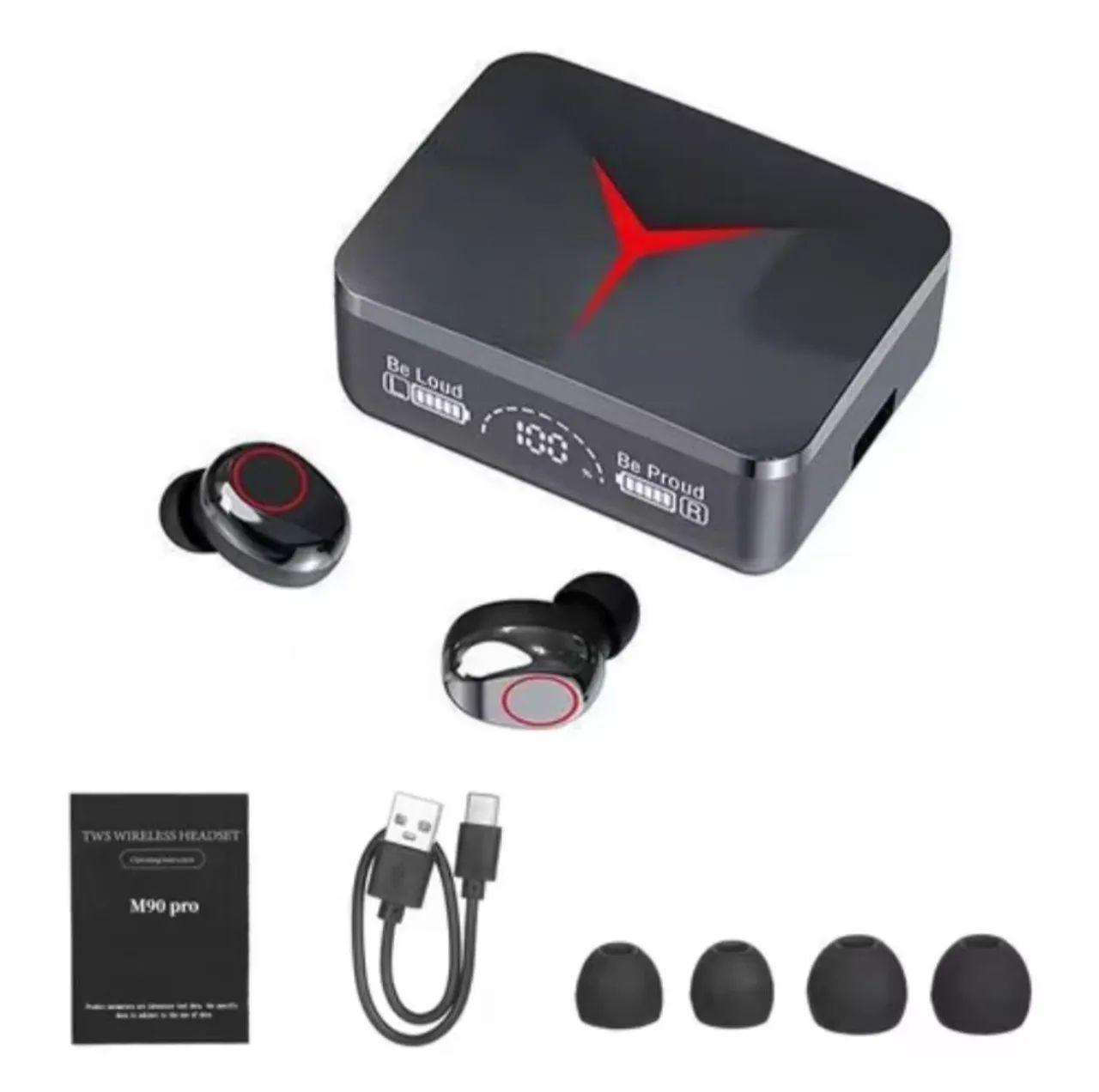 Fone de Ouvido M90 TWS Bluetooth - Foto 4
