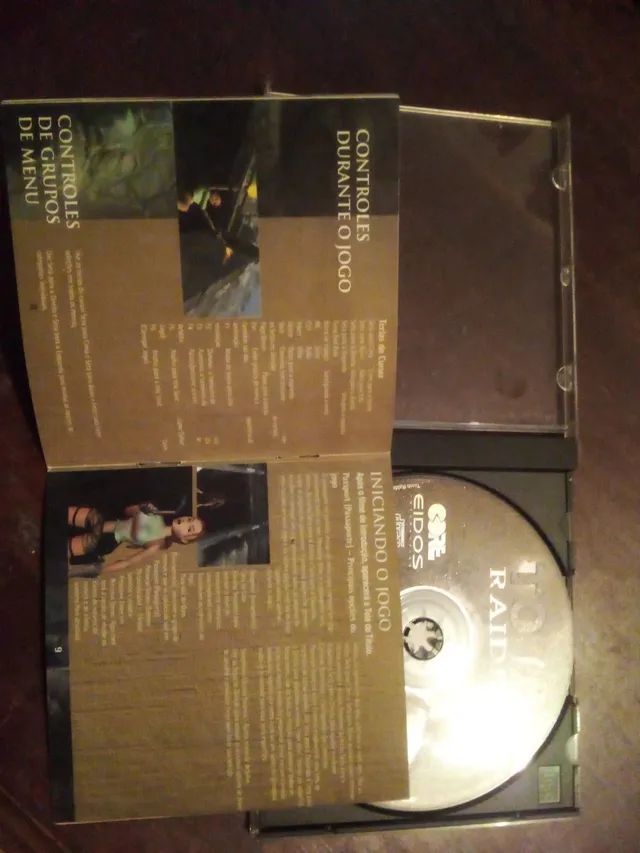 Jogo para PC Tomb Raider 1 1996, cd com case e manual em português - Foto 3