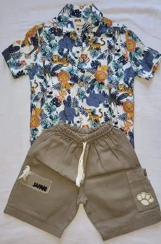 Conjunto tema safari