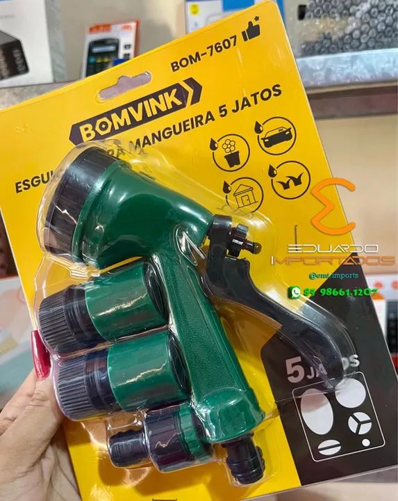 Esguicho para Mangueira 5 Jatos  - Foto 2