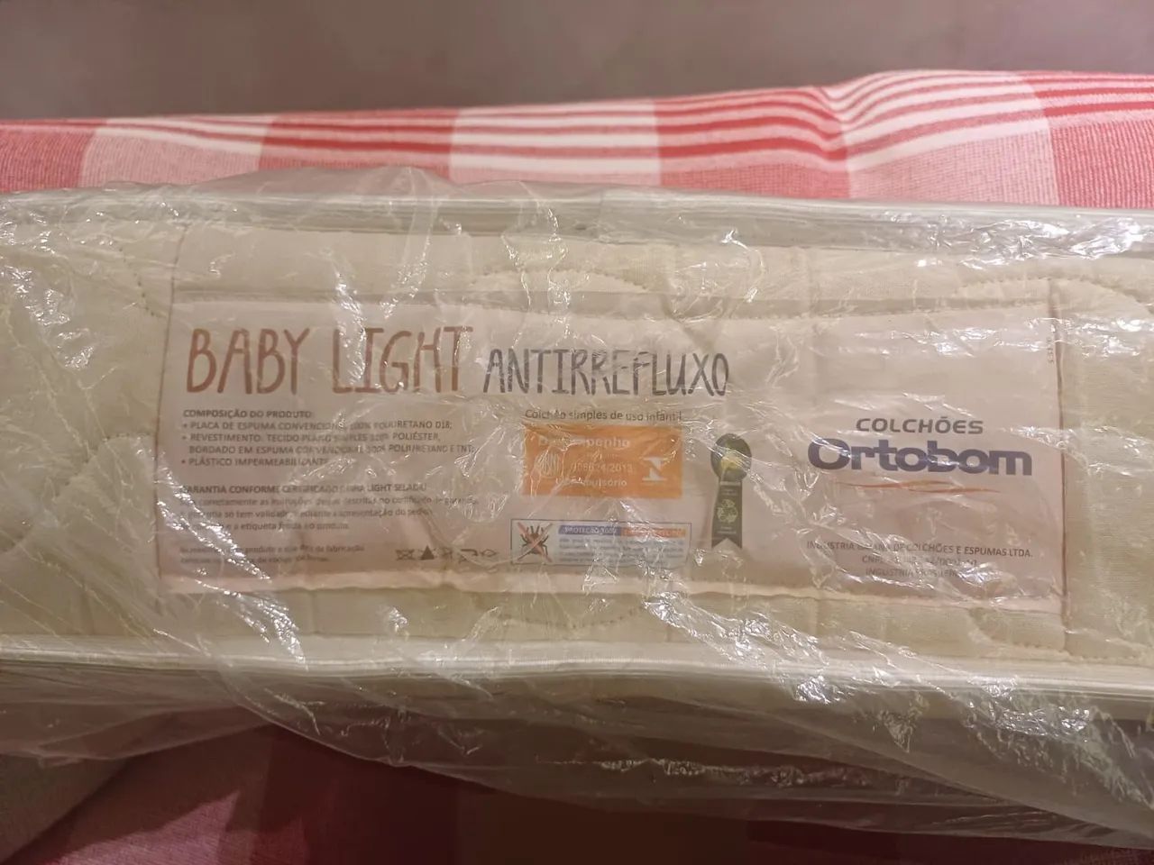 Colchao de berço ortobom antirefluxo - Foto 2