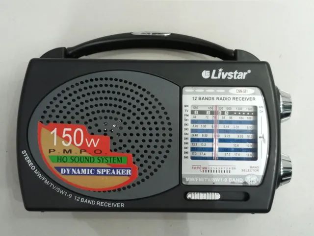 Rádio 12 bandas - Livstar