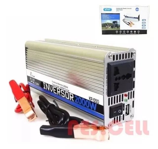 Inversor 2000w 12v para 110V