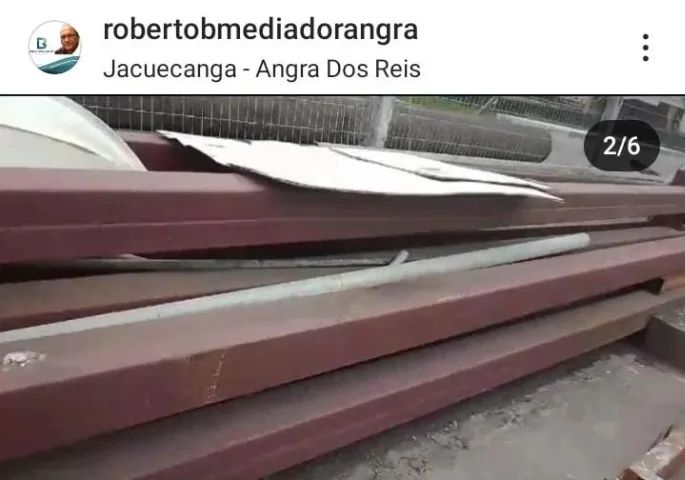 Colunas de aço 10 m para estrutura. - Foto 5