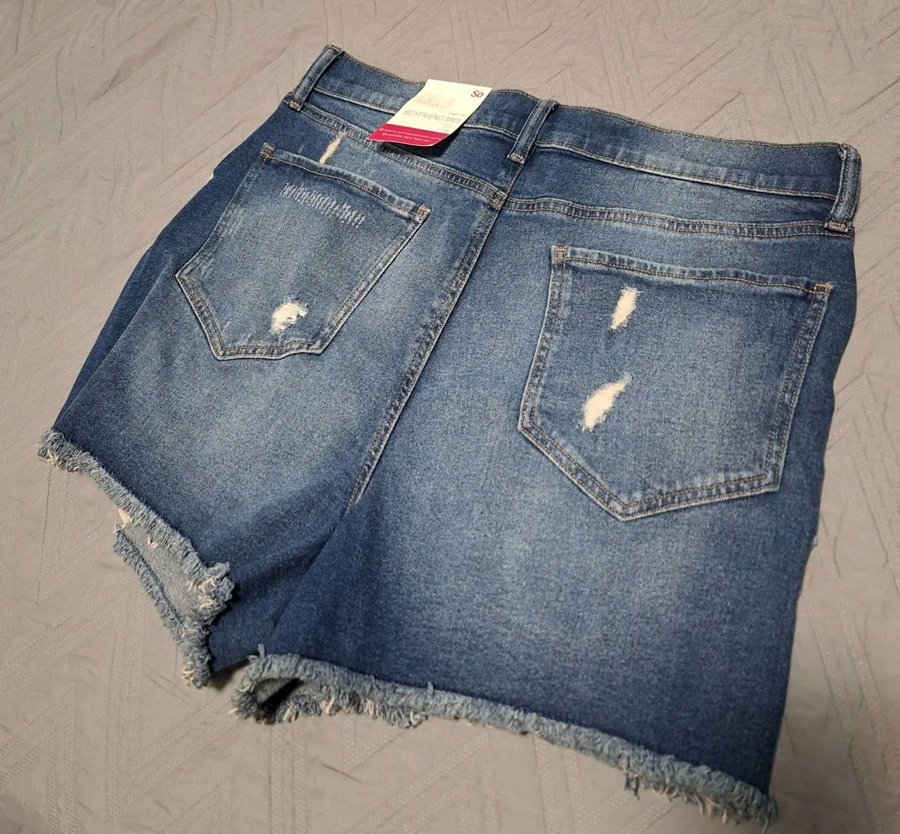 Short Jeans Azul NOVO - Foto 3