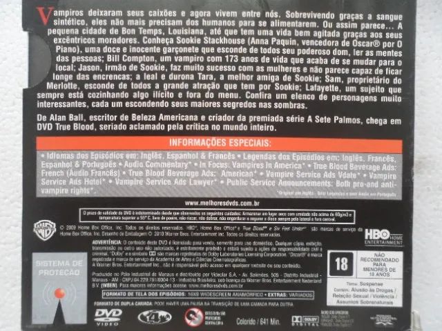 DVD Box True Blood primeira temporada completa 5 discos - Foto 3