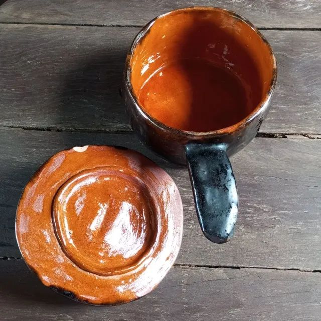 Interessante panela decorativa em cerâmica - Foto 4