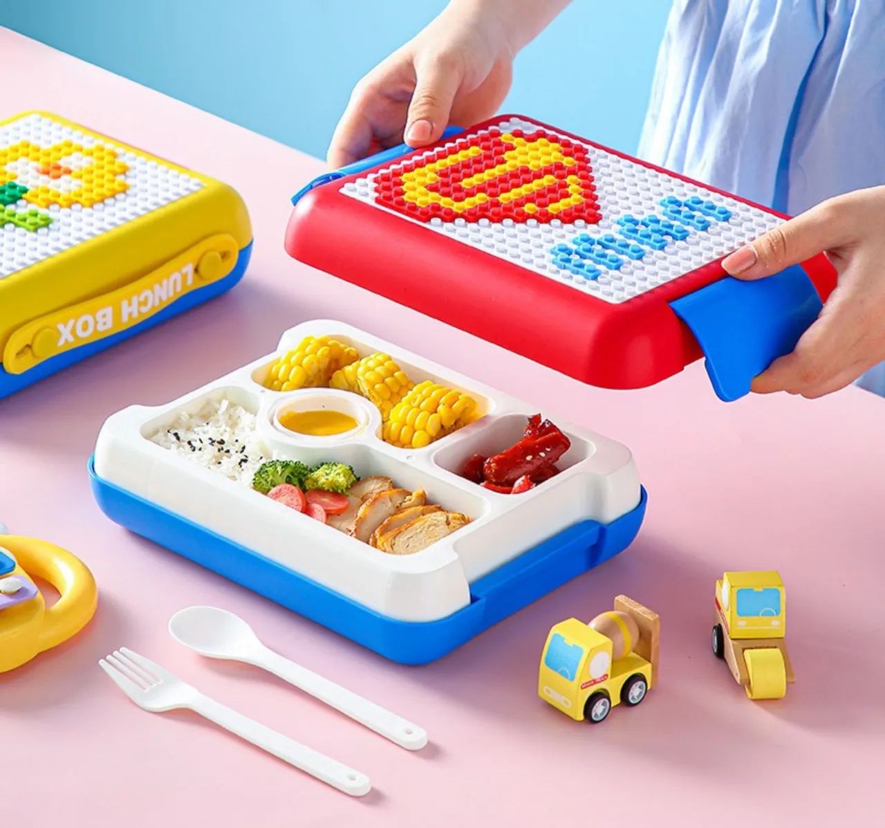 NOVA Lancheira / marmita Infantil LEGO