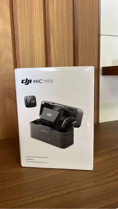 Microfone DJI Mic Mini (2 microfones) (NOVO LACRADO)