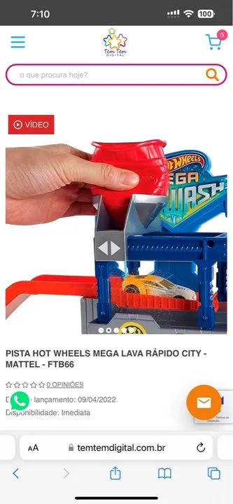 Mega car wash hot wheels  - Foto 2