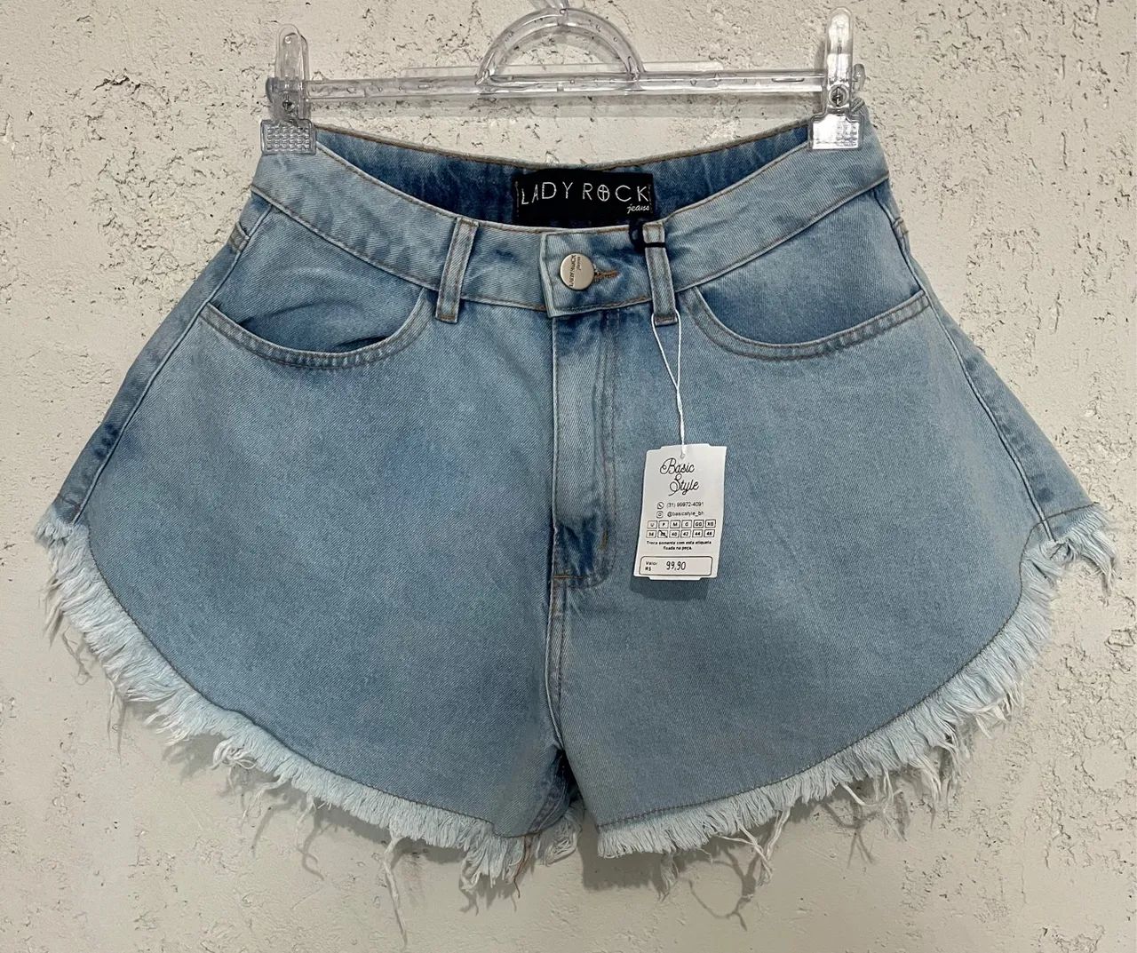 Short Jeans feminino novo 40 - Foto 2