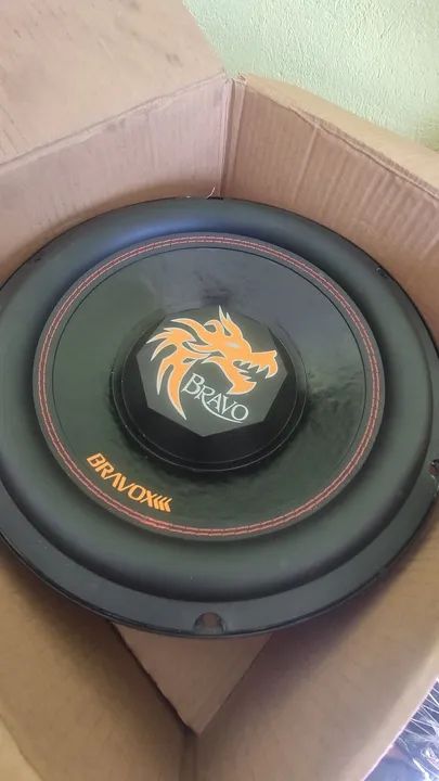 Auto falante Subwoofer Bravox 12p 350 W