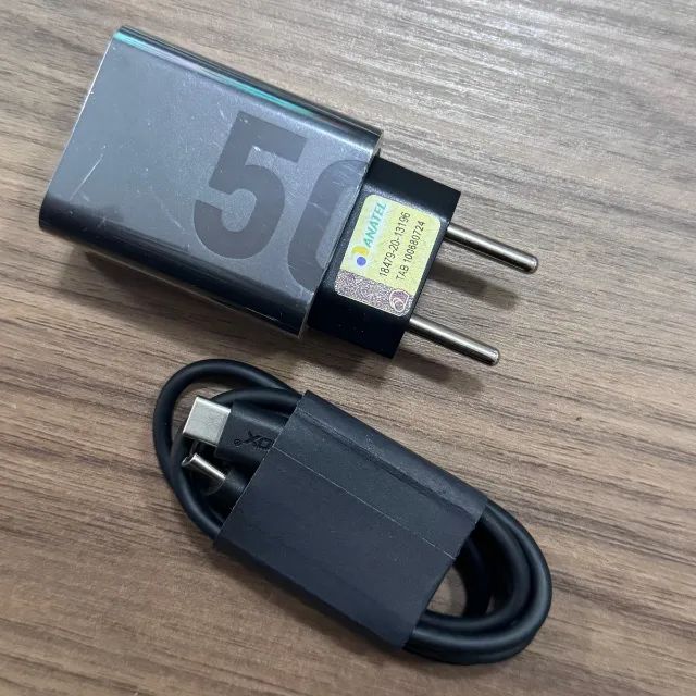 Carregador De Parede Lehmox Turbo Power Duo 50W com Cabo USB-C Bivolt - Foto 2