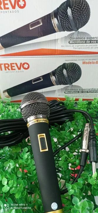 Microfone Dinâmico Supercardioide Trevo - Modelo 618 - Foto 2