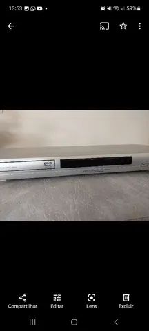 DVD TOSHIBA NA CAIXA COM ERROR NÃO LÊ O DVD SÓ VENDA NÃO TROCO POR NADA  - Foto 5