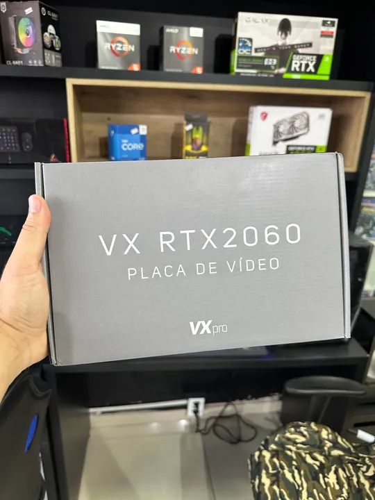 Placa de Vídeo VXpro RTX2060 OC PCI-E 6G EX0039 - Foto 2