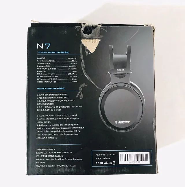 Fone de ouvido Nubwo N7- Compativel com Playstation 4 / Xbox One e Pc - Foto 3