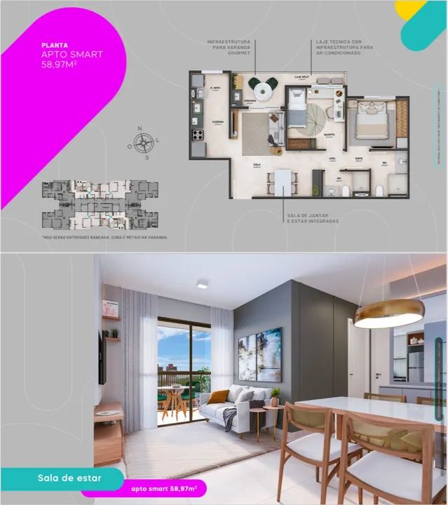 Mood Candelaria  - 70m2 + Itiv e Reg. Grátis  - Foto 5