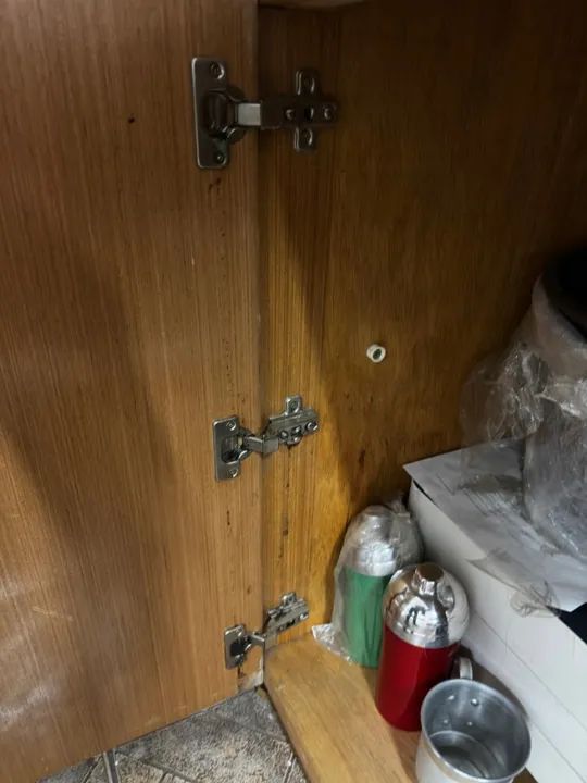 Lindo Armário De Escritório Madeira Resistente Oportunidade (Usado) - Foto 5