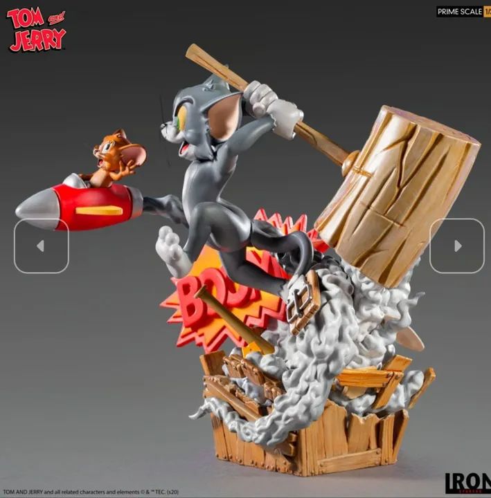 Tom e Jerry Prime Scale Iron Studios - Foto 2