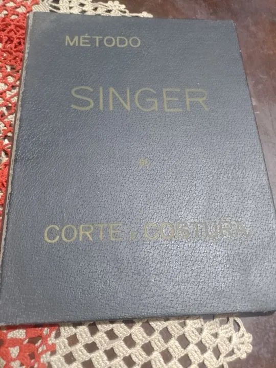 método singer de corte e costura 1948-leia descrição