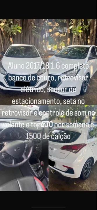 Alugo carros para motorista de aplicativos e particular 