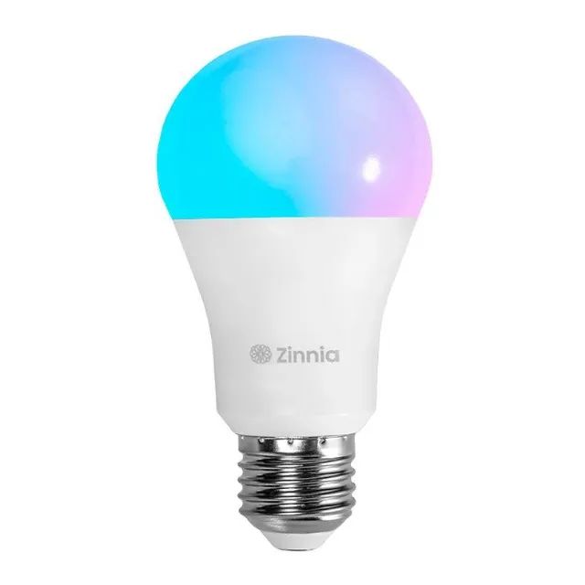 Lampada Inteligente Zinnia Crux CR90, 9W, Bluetooth, RGB, Branco, ZNS-ZNCR09W-RGBC01 - Foto 4