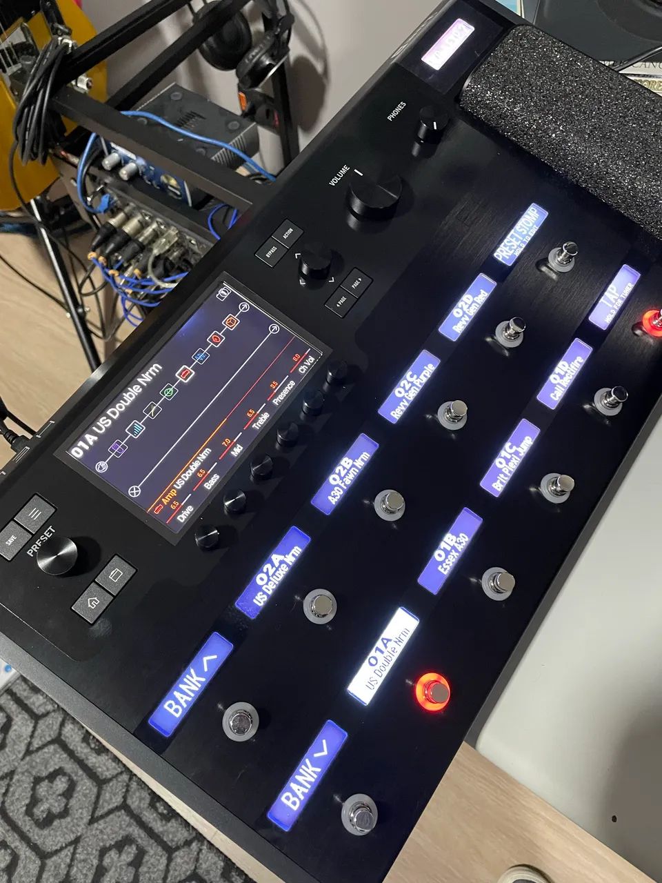 Pedaleira Helix Floor line 6