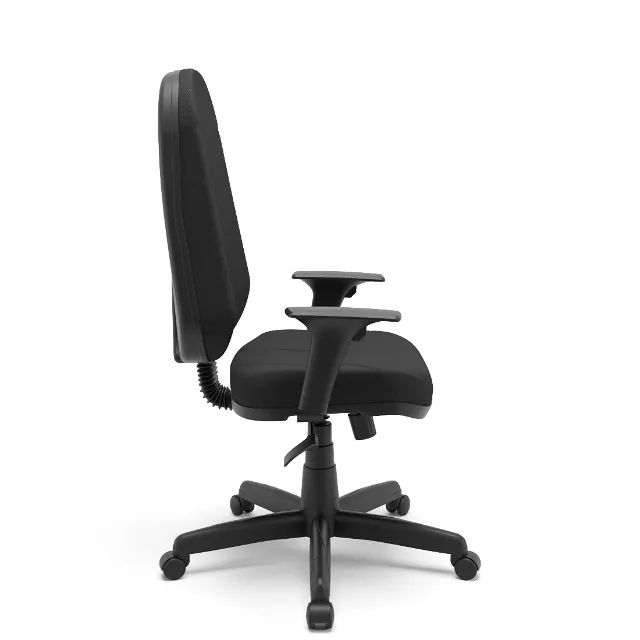 cadeira giratoria operativa presidente acabamento preto mec relax rpa braço - Foto 2